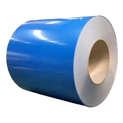 購入 PPGIは鋼鉄コイルが1250mm ASTM A792に電流を通したPrepainted色に塗った online manufacture