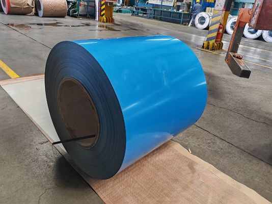 購入 反腐食性Prepainted色の鋼鉄は420MPa耐久の信頼できる1250mmを巻く online manufacture