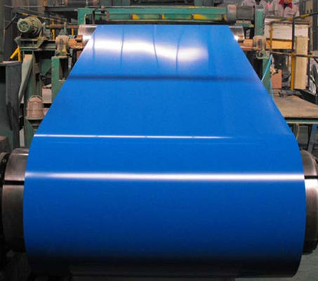 購入 屋根材用 1250mm SGCC ブルー RAL 塗装済み亜鉛メッキ鋼コイル (PPGI) 亜鉛めっき量 20-275 g/m² online manufacture