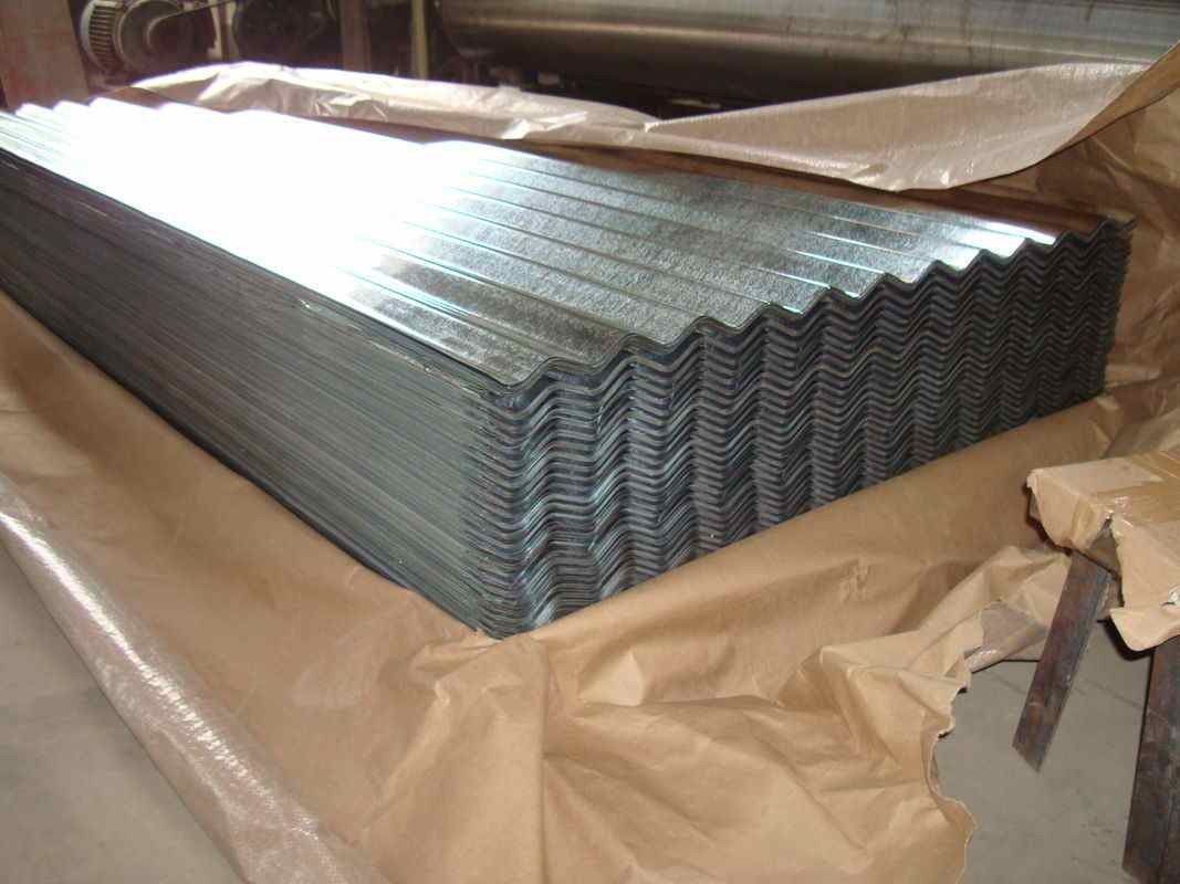 ASTM A653 亜鉛めっき波形屋根材 40～275g/m² 亜鉛めっき 屋根・壁被覆用