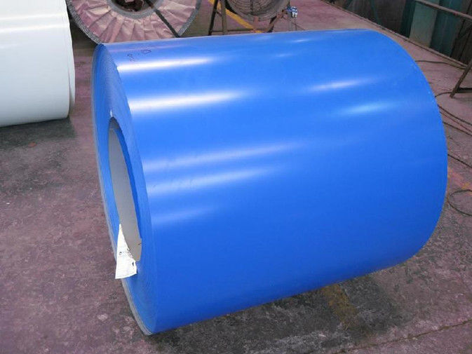 JIS CGCC 屋根や建築用パネル用の白,青,またはカスタムRAL色で柔らかいプリペイント色鋼コイル (PPGI / PPGL)